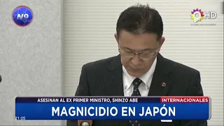 NOTICIERO 9 -MAGNICIDIO EN JAPÓN  - INTERNACIONALES