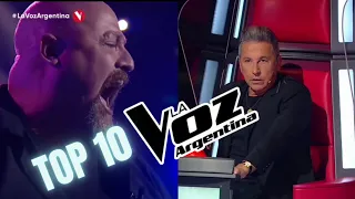 TOP 10 | BEST Blind Auditions In The Voice Argentina 2021 - Men