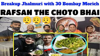 Breakup Jhalmuri with 30 Bombay Morich |@realreaction1