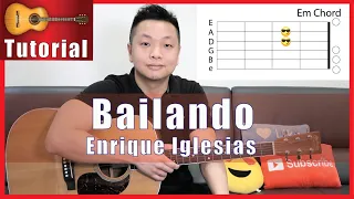 Bailando - Enrique Iglesias Guitar Tutorial