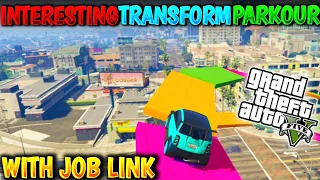 🔴Only 00.8833% Players Can WIN This IMPOSSIBLE Car Parkour Race in GTA 5!            [With JOB LINK]