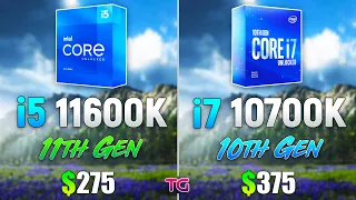 i5 11600K vs i7 10700K - Which CPU is Better for Gaming?