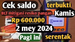 PKH hari ini,Cek saldo PKH  & BPNT & mitigasi resiko pangan pagi ini hasilnya? 2 mei 2024