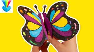 Kicsomi - ⭐Mimi⭐: 🎁 Repülő papír pillangó 🦋💙