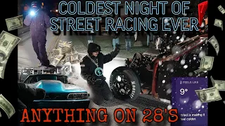 COLDEST FLASH LIGHT START CASHDAYS EVER! TEXAS SMALL TIRE STREET RACE ANYTHING ON 28S  NO RULES