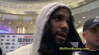 Curtis Stevens Interview At MSG Workout