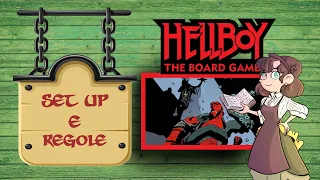 SET UP E REGOLAMENTO - HELLBOY: THE BOARD GAME - ITA