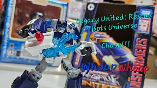 Transformers Rescue Bots Universe Chase Review! (Transformers Legacy United)