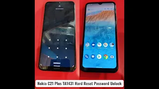 Nokia C21 Plus TA1431 Hard Reset Password Unlock 100%