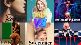 Rare vs Title vs Planet Her vs Familia vs Sweetener vs Smile - Album Battle // Special 1st Year