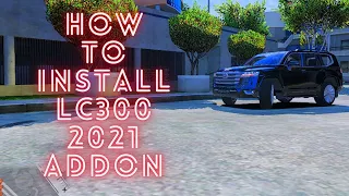 How To Install Toyota Land Cruiser Lc300 2021 |ADDON| In Gta V | Farhan Gaming | Gta 5