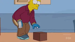 Homer gets a robot body