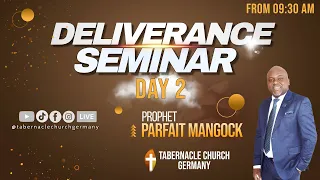 Spirit-filled Deliverance Seminar Day 2 – June 01, 2024 in Mannheim, Germany LIVE