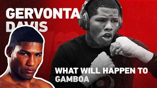 TB Gervonta 'Tank' Davis Demonstrates to Gamboa's Coach What Will Happen To Gamboa
