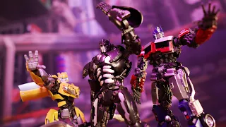 Yolopark Transformers: Rise of the Beasts Optimus Primal，Optimus Prime，&  Bumblebee Model Kit