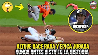 La RARA JUGADA más LOCA y EPICA de JOSÉ ALTUVE NUNCA ANTES VISTA en TODA la HISTORIA | MLB