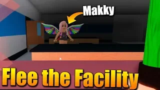 MAKKY MI NEUTEČE!😈Roblox Flee the Facility w/Makousek