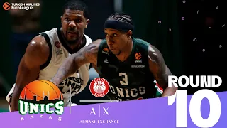 Unics rolls past Milan!| Round 10, Highlights | Turkish Airlines EuroLeague