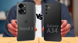 OnePlus Nord 3 vs Samsung Galaxy A34 5G