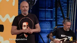 Diego Bianchi spiega (anche a Rula Jebreal) cos’è PropagandaLive