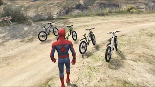 GTA 5 Spiderman in GTA! - (Web Swinging Powers Funny Moments w/ Mods) Sensational Spider Man GTA