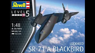 In Box Review : SR-71 A Blackbird : Revell : 1/48 Scale