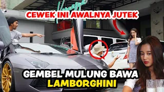 GEMBEL MULUNG BAWA LAMBORGHINI ! REAKSI CEWEK INI AWALNYA JUTEK ft  @agogoviolin ​