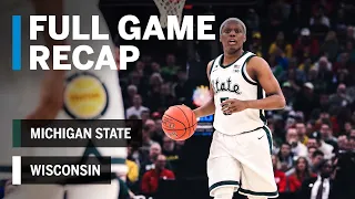 Full Game Recap: Winston Leads Spartans Into Title Game | MSU vs. Wisconsin | March 16, 2019