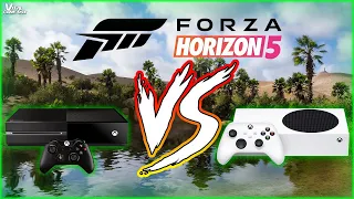 forza horizon 5 xbox one fat vs xbox series s - forza horizon 5 - xbox one s/x series s/x react