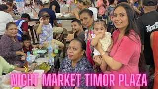 PRIMEIRA VEZ BA NIGHT MARKET IHA TIMOR-PLAZA DILI | VLOG 50 #timorlestevlog