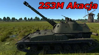 Artyleria | 2S3M Akacja | War Thunder gameplay po Polsku