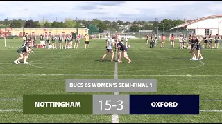 Nottingham v Oxford | BUCS 6s Lacrosse Championships 2021 Women's Semi-Final