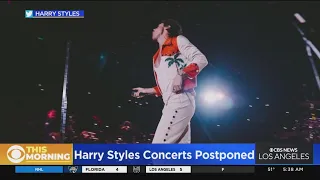 Harry Styles postpones upcoming shows at Kia Forum due to the flu