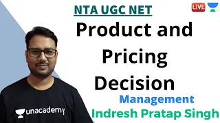 Product and Pricing Decision | Management | NTA UGC NET | Indresh Pratap Singh