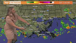 Weather: High rain chances for Labor Day Weekend, drier next week