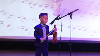 4 Year Old Prodigy Jelijah Diaz Amazes with Violin and Piano Performance!