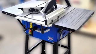 Scheppach HS100S! Распиловочный стол/Циркулярка! Зверь-машина!! HS100S 10' Table Saw