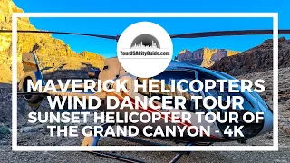 Maverick Helicopters Sun Dancer Tour in 4K - Grand Canyon Tour From Las Vegas