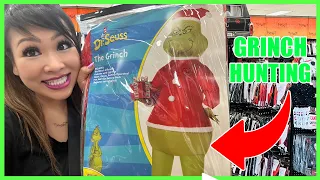 COME THE GRINCH HUNTING WITH ME AT SPIRIT HALLOWEEN FOR A GRINCH HALLOWEEN COSTUME !!!