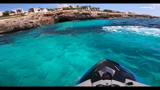 Viajando por MENORCA en moto de agua [[ Sea-doo (parte 1)