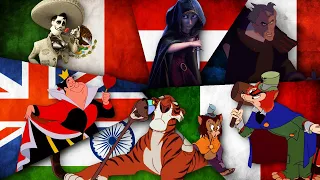 Disney Villains singing in their Native Languages