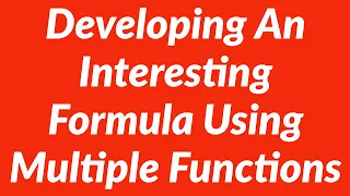 Develop Interesting Formula MS Excel