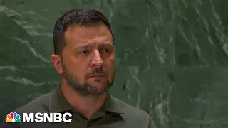 Watch Ukrainian President Zelenskyy's full address to U.N. General Assembly