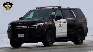 O.P.P. New 2021 Tahoe On Patrol In Essex County - Ontario Provincial Police