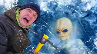 We Found Parts of UFO Trapped in Ice!