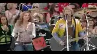 Bon Jovi & Sugarland - Who says you can't go home (live)