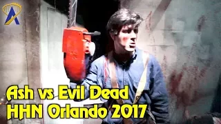 Ash vs Evil Dead highlights from Halloween Horror Nights Orlando 2017