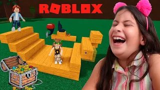 CONSTRUÍMOS UM BARCO GIGANTE NO ROBLOX - MARIA CLARA E JP GAMES