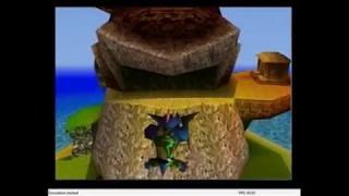 Donkey Kong 64 Story Mode Krusha Swimming in Air!!!