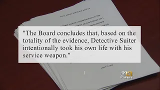 BPD Commissioner Addresses Review Board's Findings That Det. Sean Suiter Committed Suicide